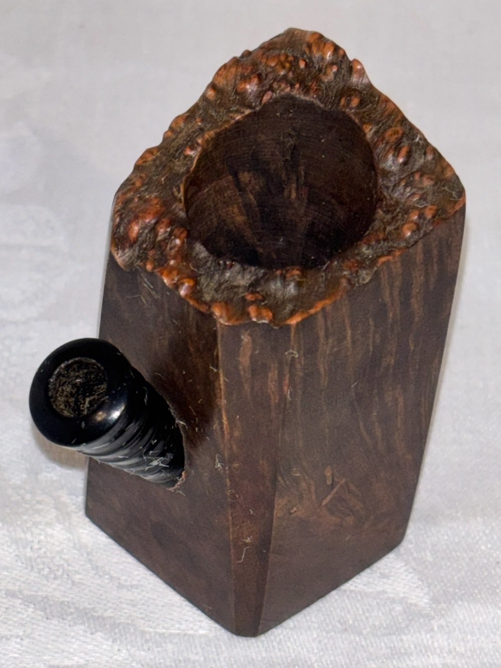 Vintage Algerian Plateaux Briar Tobacco Pipe Freehand Rustic Estate Pipe Unique